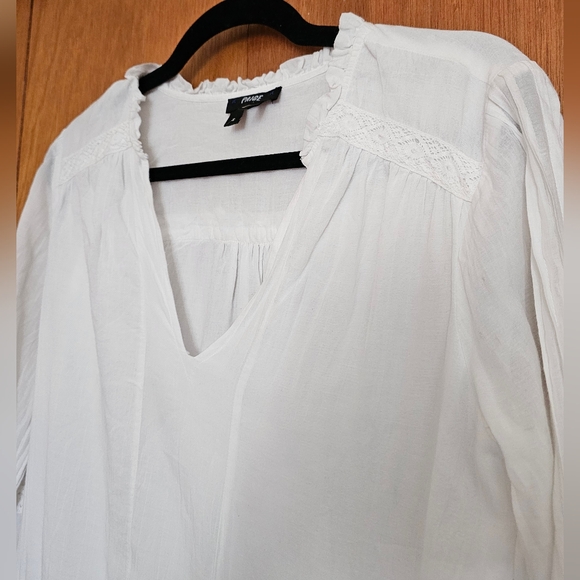 Paige Jaslene Tunics Dress in White. Size S - Picture 5 of 10